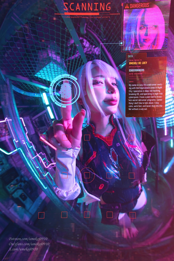 Umeko J - Lucy (Cyberpunk Edgerunners) Set 2 - Mitaku photo 2-3