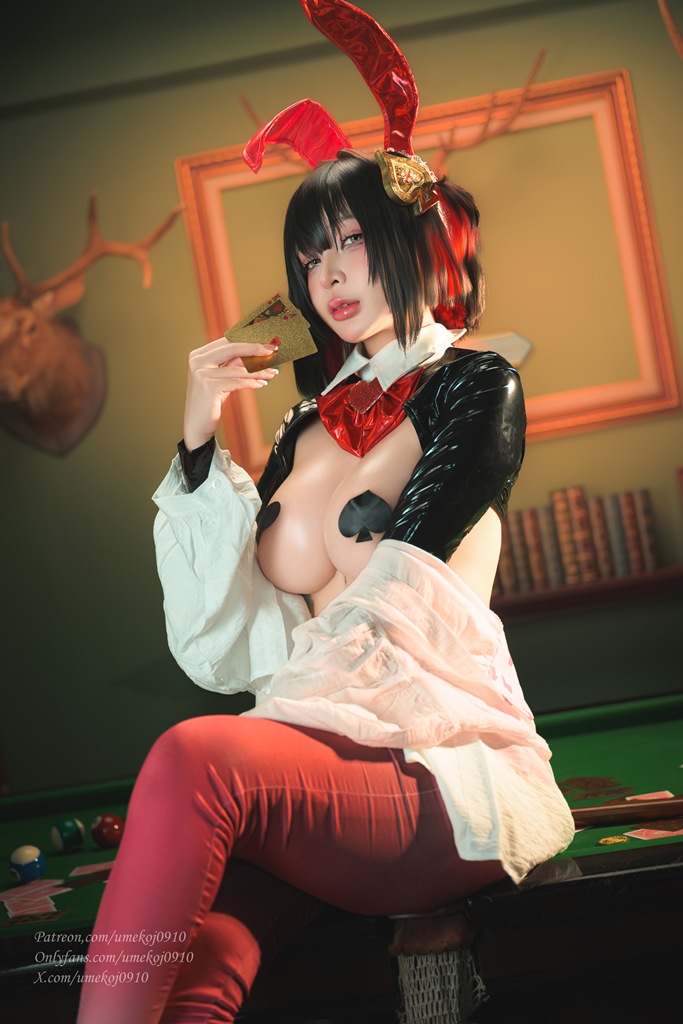 Umeko J - Rouge Unlucky Rabbit (NIKKE) - Mitaku photo 1-12