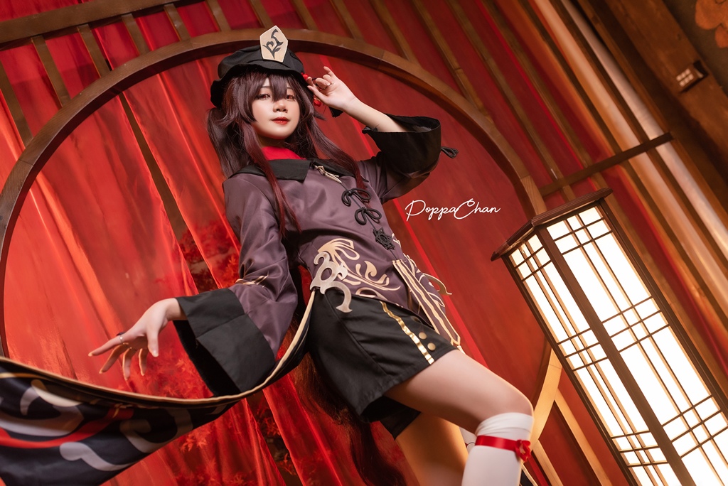 PoppaChan - Hu Tao - Mitaku photo 1-2