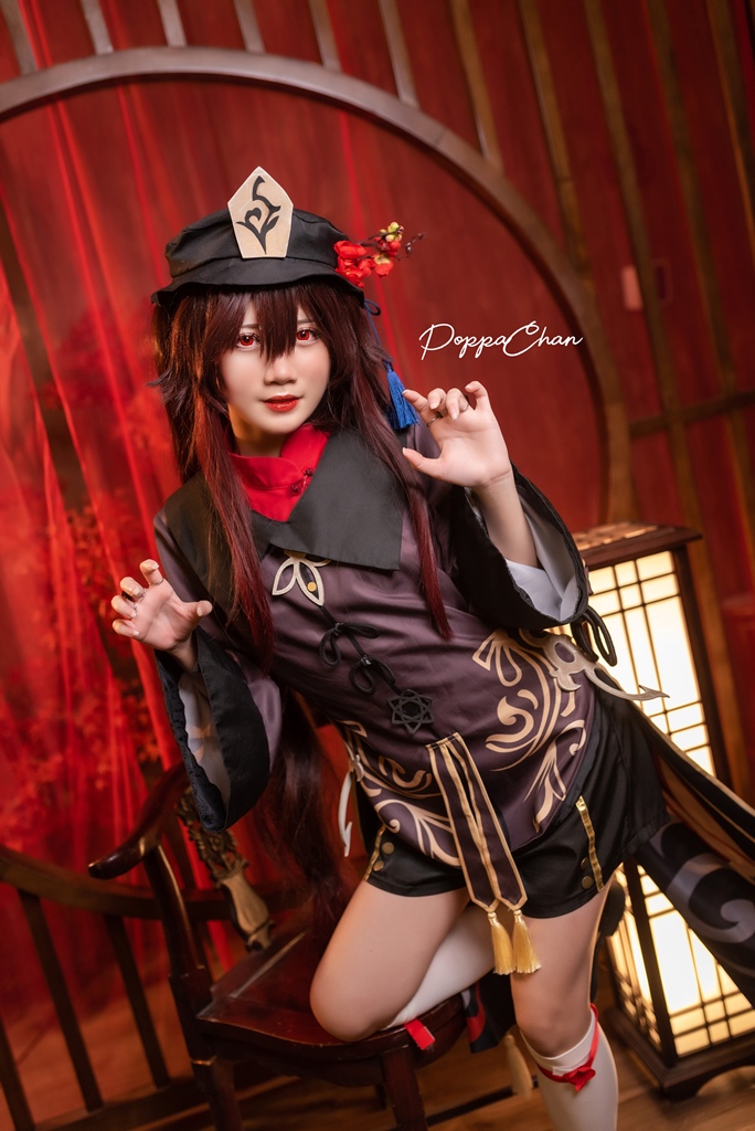 PoppaChan - Hu Tao - Mitaku photo 1-3