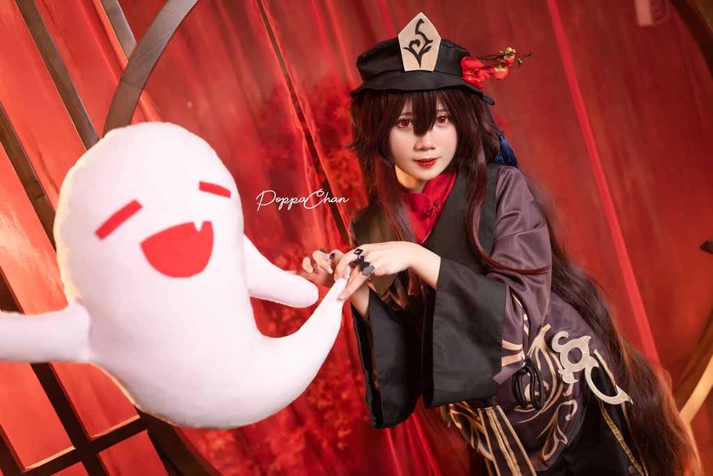 PoppaChan - Hu Tao - Mitaku photo 1-4