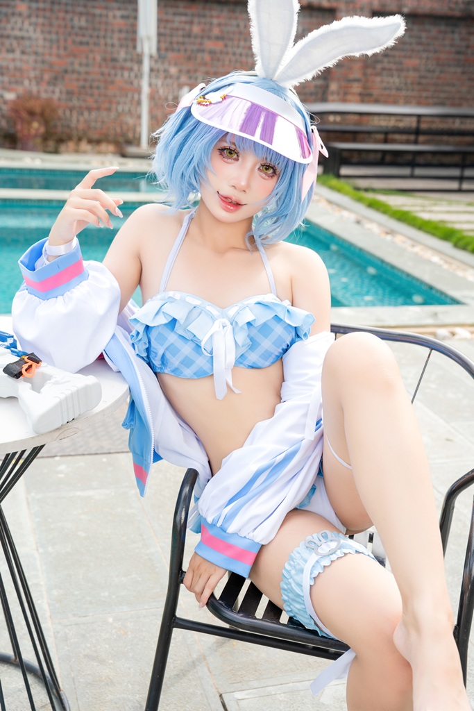 PoppaChan - Usada Pekora Summer - Mitaku photo 1-2