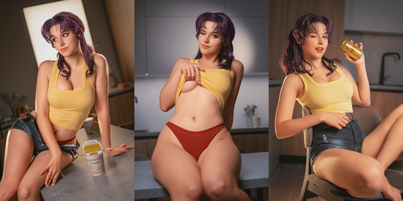 Shirogane Sama - Misato Katsuragi - Mitaku