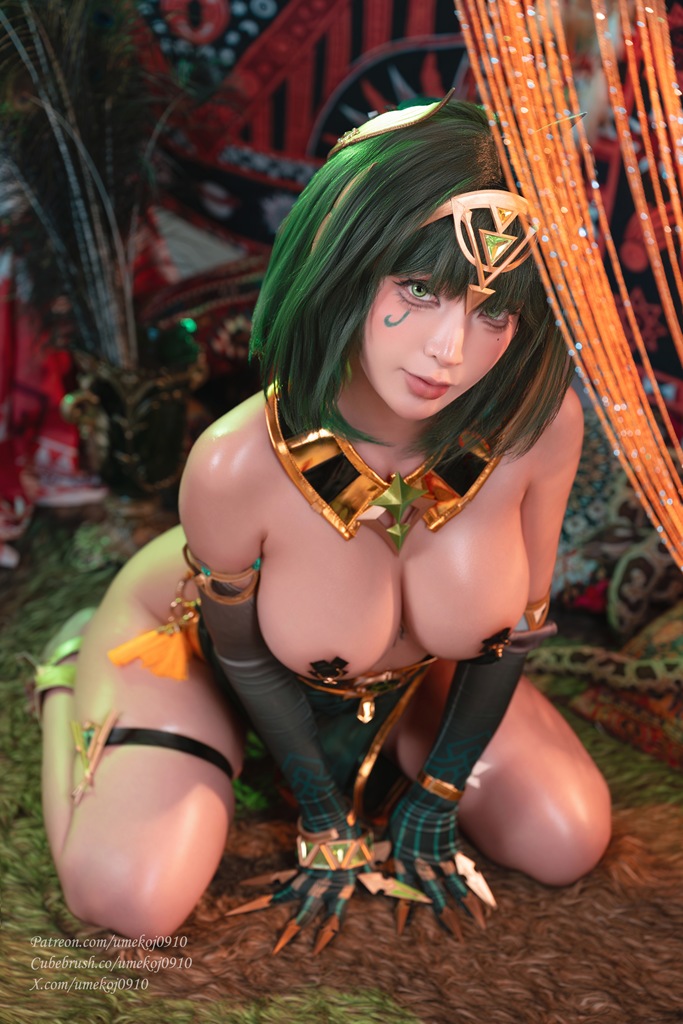 Umeko J - Nefer (Genshin Impact) - Mitaku photo 3-4