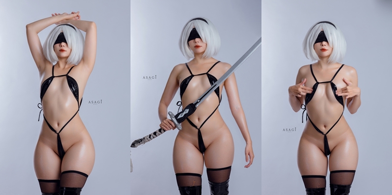 Asagi Kawaii - 2B - Mitaku