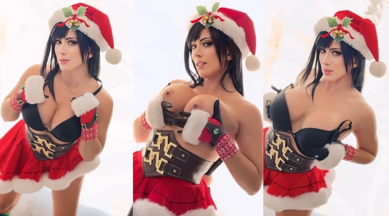 Elizabeth Rage Tifa Xmas Cover