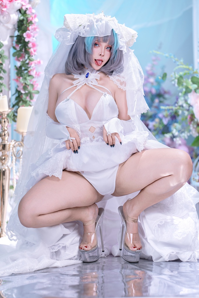 Sayo Momo - Cheshire Bride (Azur Lane) - Mitaku photo 1-10