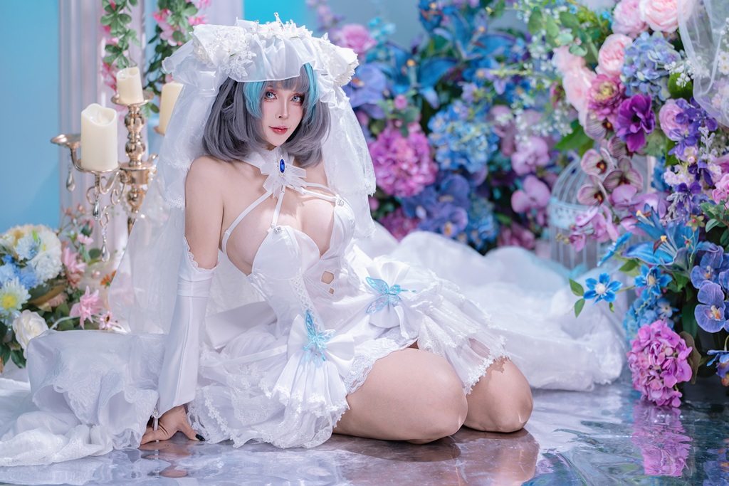 Sayo Momo - Cheshire Bride (Azur Lane) - Mitaku photo 1-11
