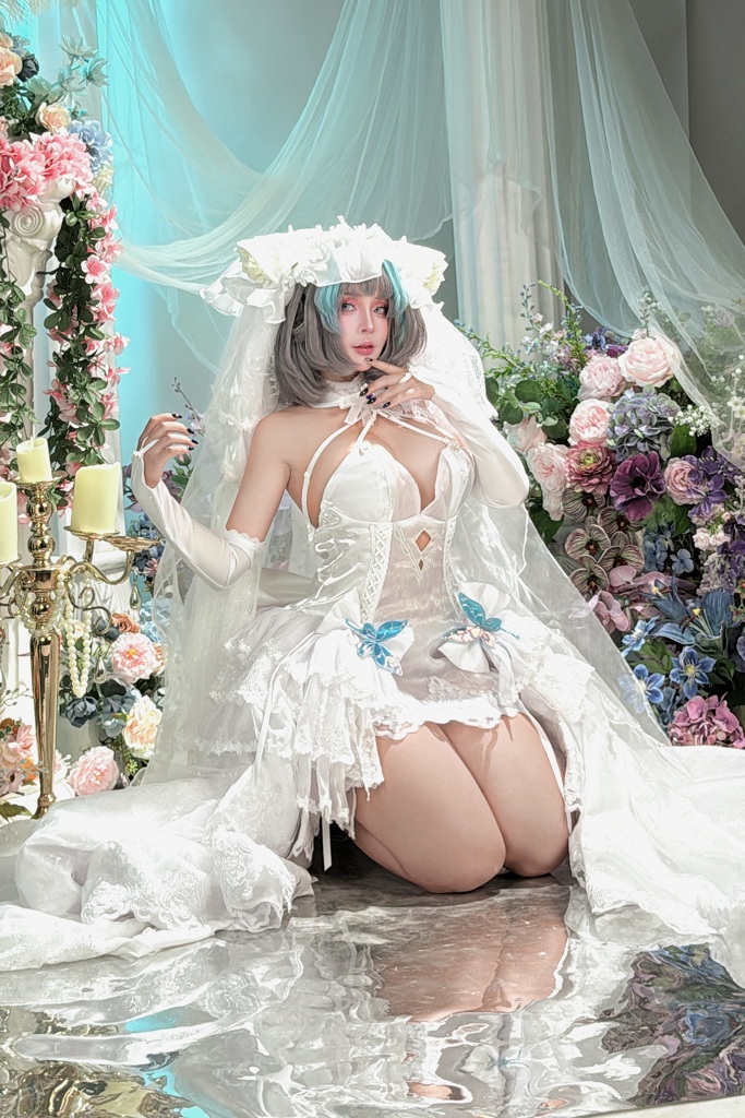 Sayo Momo - Cheshire Bride (Azur Lane) - Mitaku photo 1-17