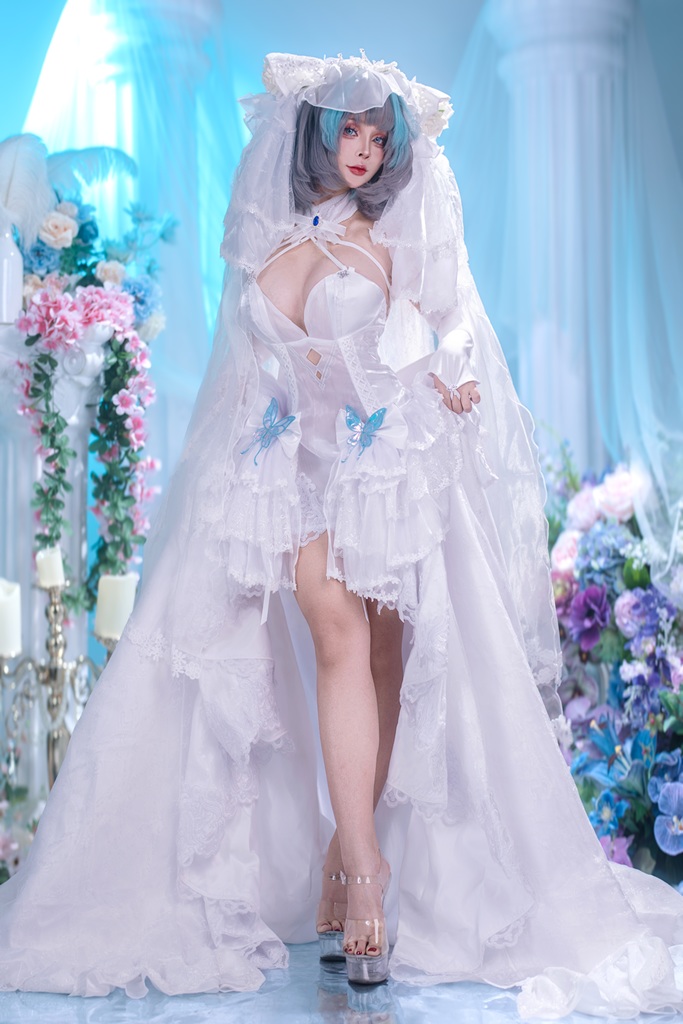 Sayo Momo - Cheshire Bride (Azur Lane) - Mitaku photo 1-2