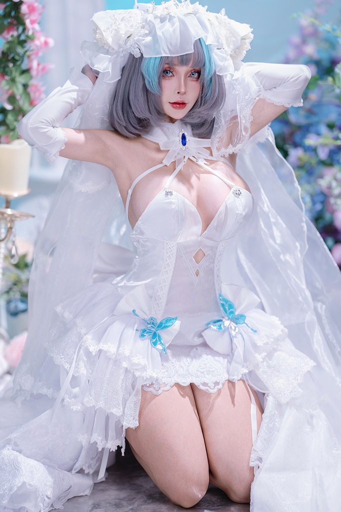 Sayo Momo - Cheshire Bride (Azur Lane) - Mitaku photo 1-5