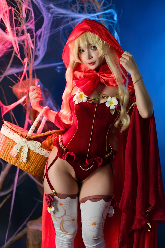 Umeko J - Little Red Riding Hood - Mitaku photo 1-3