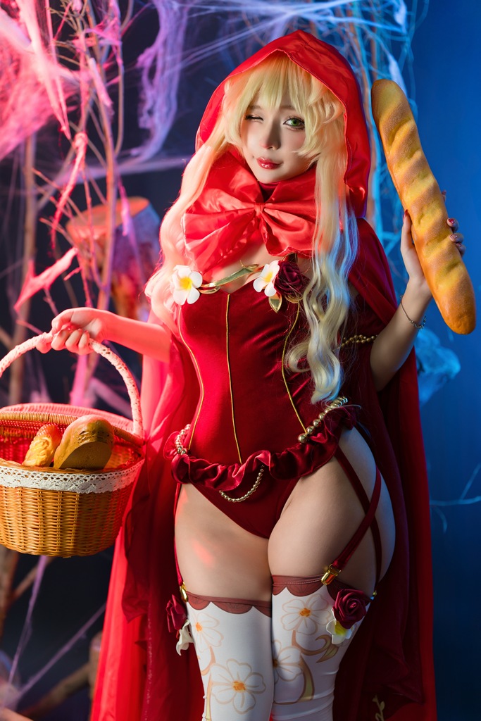 Umeko J - Little Red Riding Hood - Mitaku photo 1-4