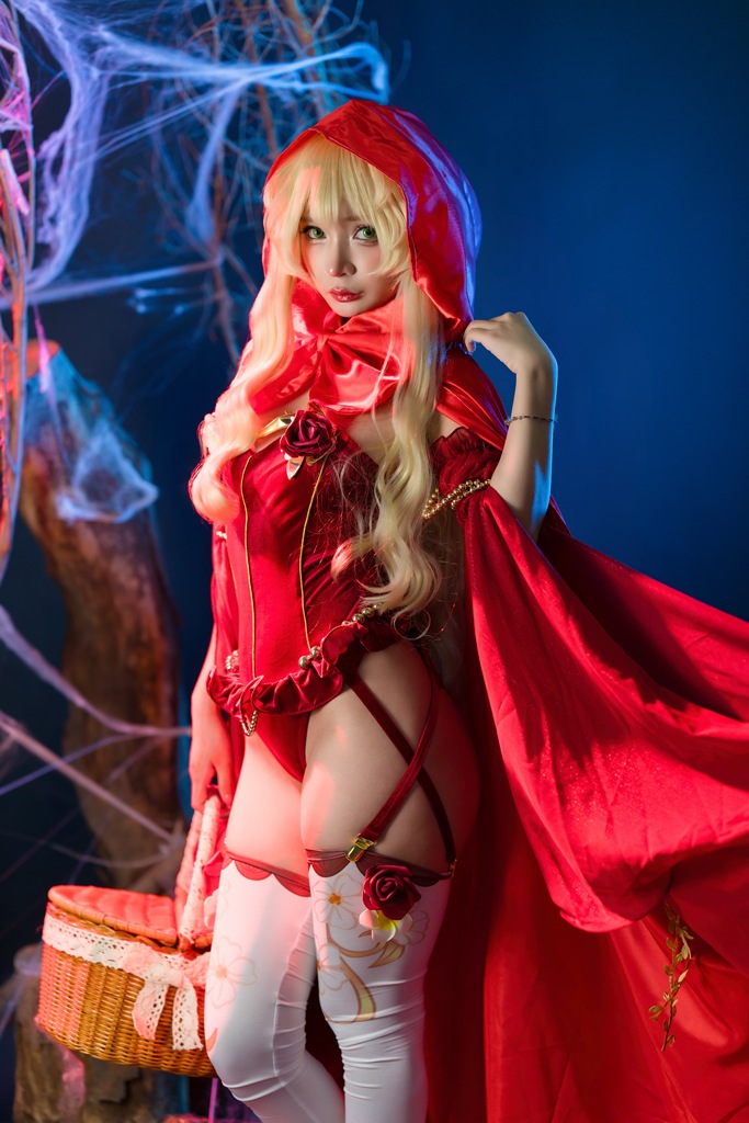 Umeko J - Little Red Riding Hood - Mitaku photo 1-6
