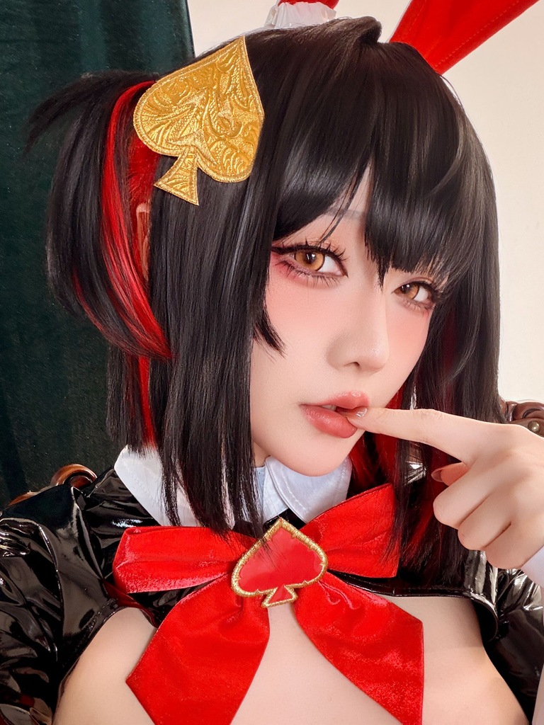 Hoshilily 星之迟迟 - Rouge Unlucky Rabbit (NIKKE) - Mitaku photo 2-0