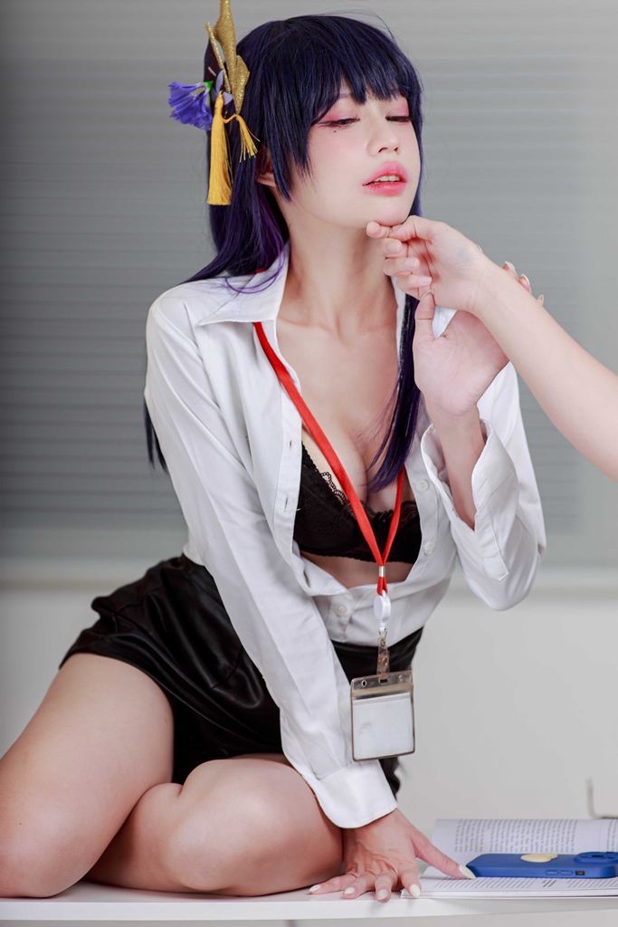 PingPing - Raiden Shogun Office Lady - Mitaku photo 1-11