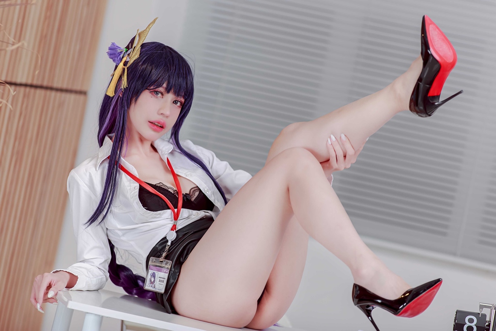 PingPing - Raiden Shogun Office Lady - Mitaku photo 1-14