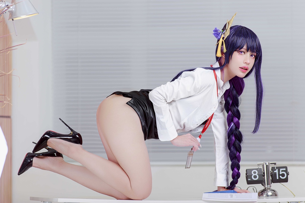 PingPing - Raiden Shogun Office Lady - Mitaku photo 2-0