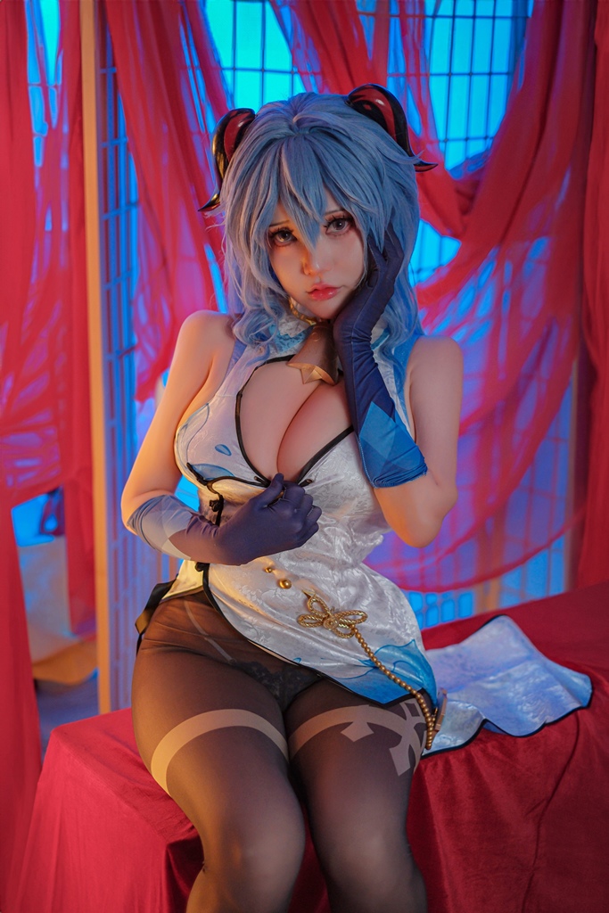 Potato Godzilla - Ganyu Qipao - Mitaku photo 1-12