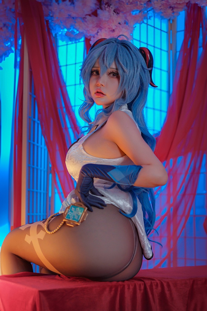 Potato Godzilla - Ganyu Qipao - Mitaku photo 1-15