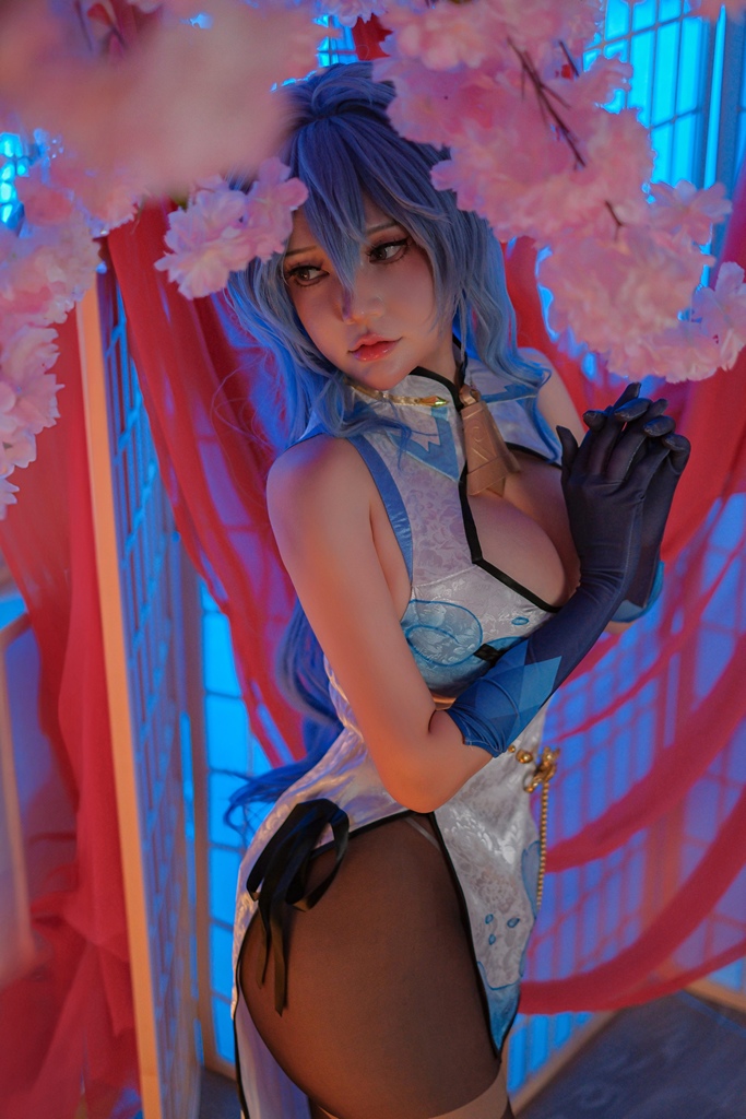 Potato Godzilla - Ganyu Qipao - Mitaku photo 1-8