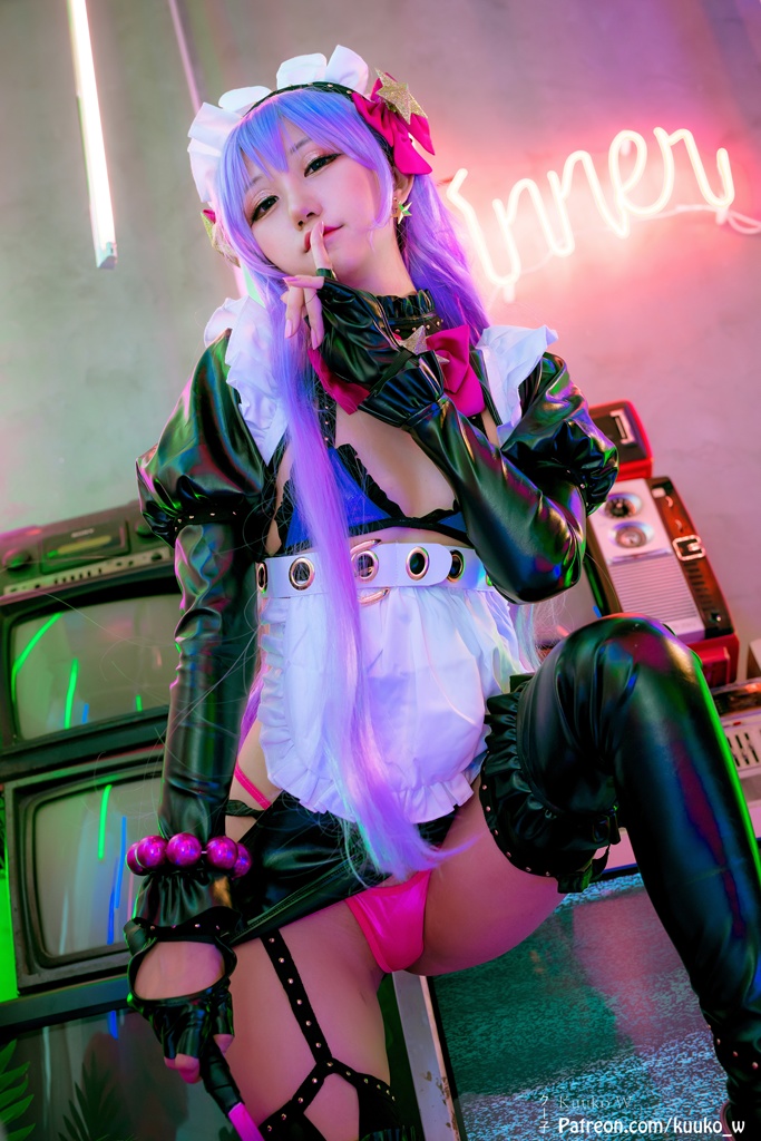 Kuuko W - BB Maid (Fate / Grand Order) - Mitaku photo 1-5