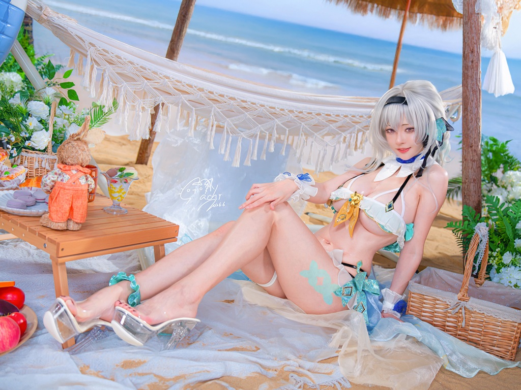 Machi 馬吉 - Firefly Swimsuit (Honkai: Star Rail) - Mitaku photo 1-11