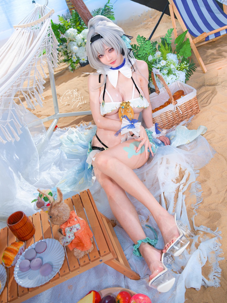 Machi 馬吉 - Firefly Swimsuit (Honkai: Star Rail) - Mitaku photo 1-12