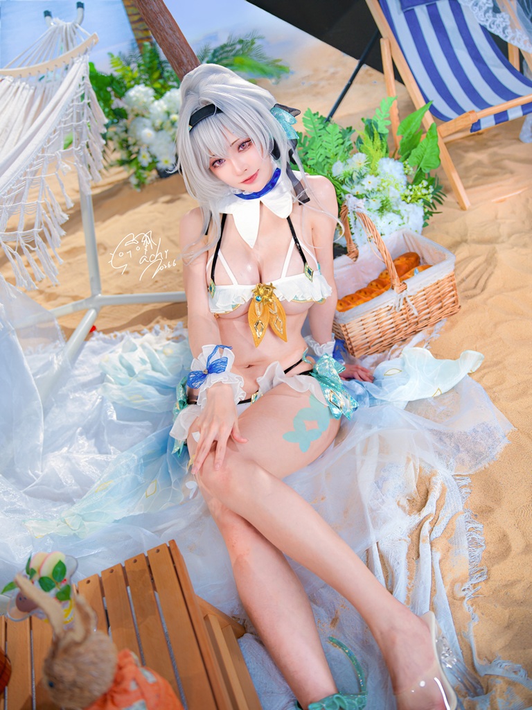 Machi 馬吉 - Firefly Swimsuit (Honkai: Star Rail) - Mitaku photo 1-13