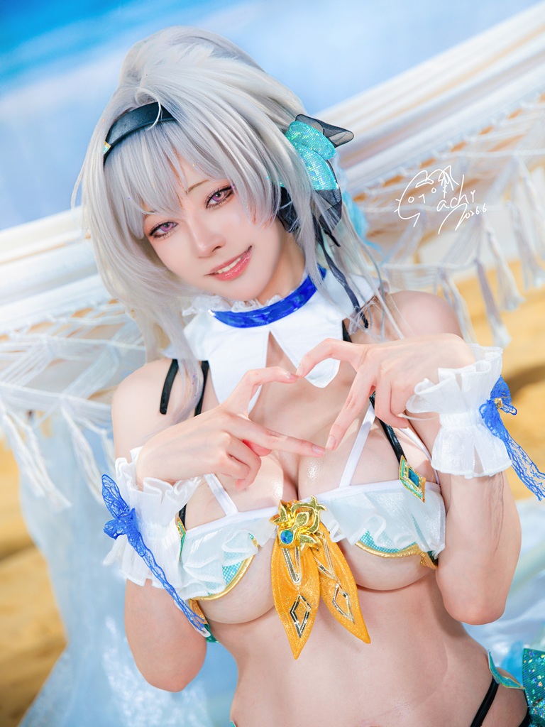 Machi 馬吉 - Firefly Swimsuit (Honkai: Star Rail) - Mitaku photo 1-18