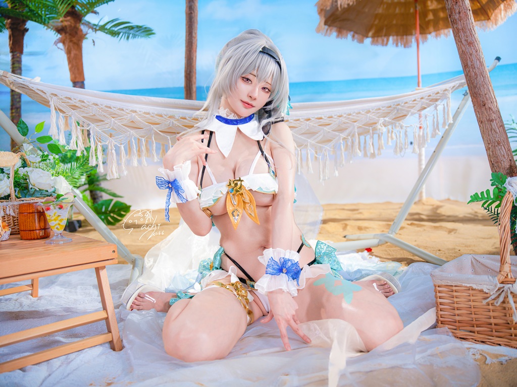 Machi 馬吉 - Firefly Swimsuit (Honkai: Star Rail) - Mitaku photo 2-1