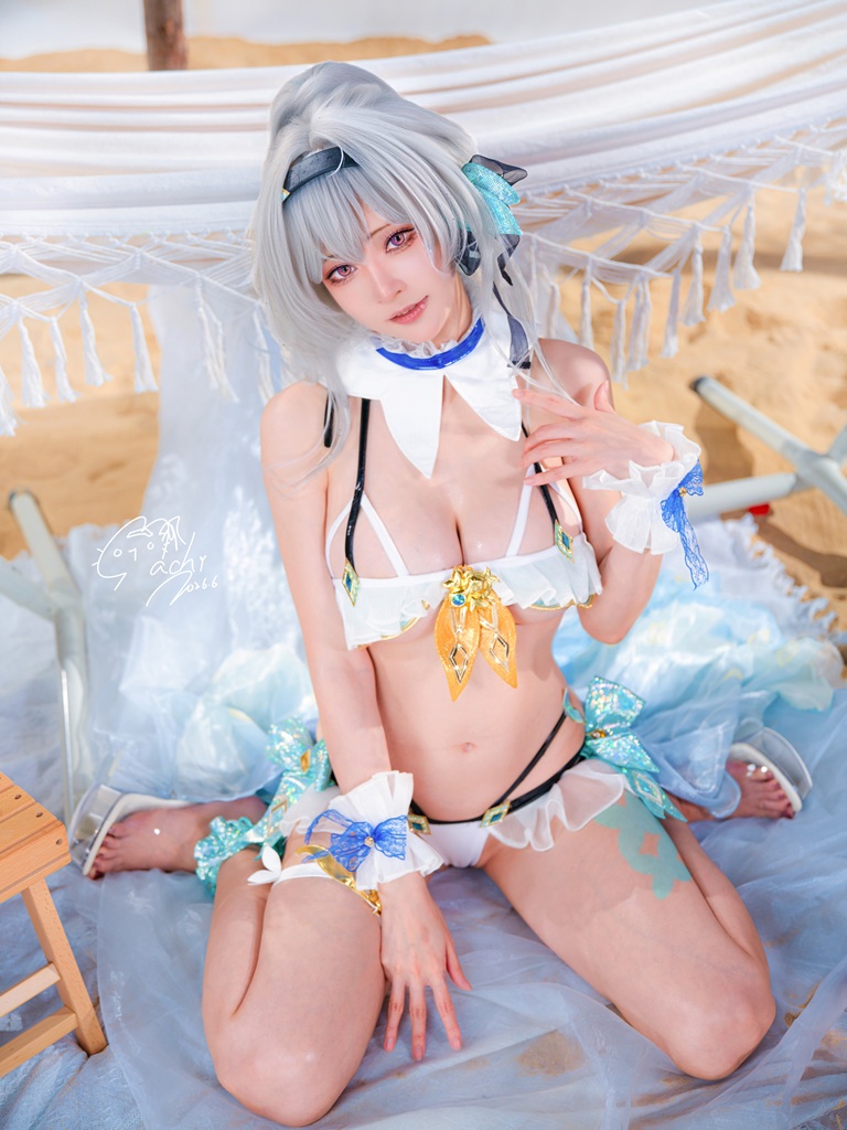 Machi 馬吉 - Firefly Swimsuit (Honkai: Star Rail) - Mitaku photo 2-2