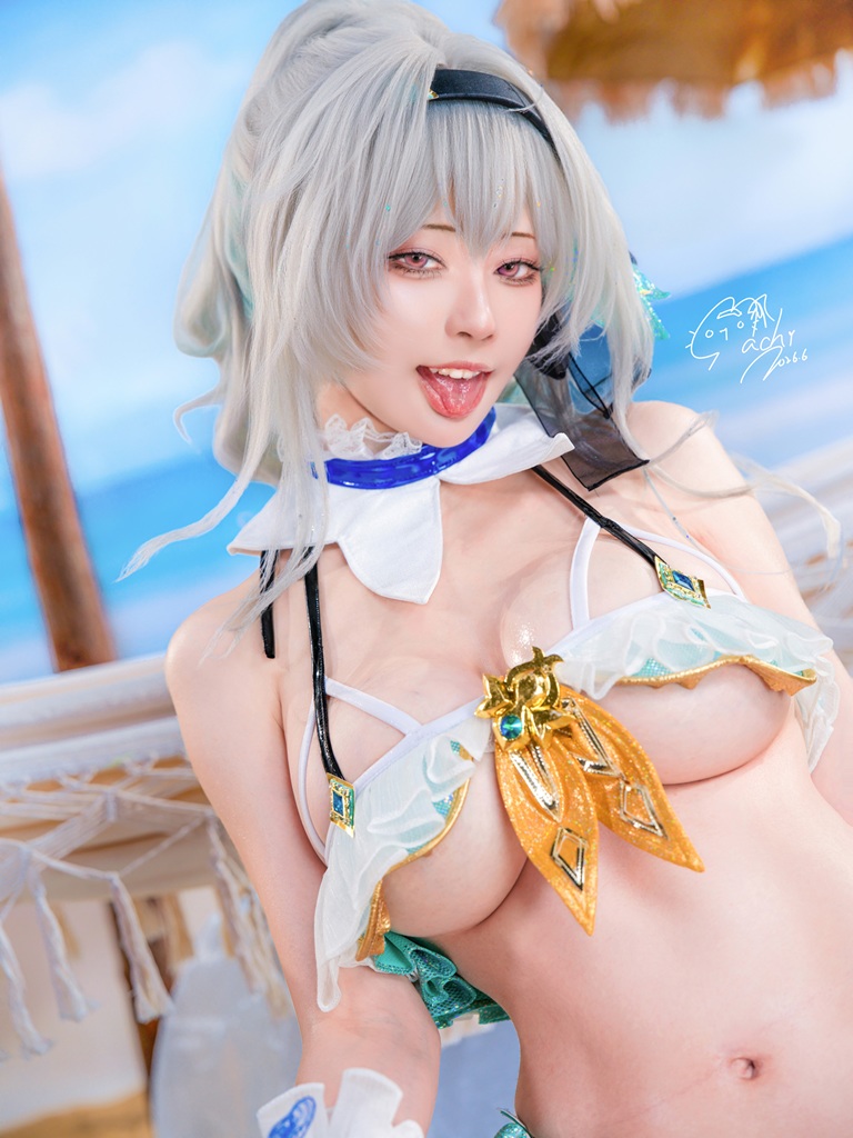 Machi 馬吉 - Firefly Swimsuit (Honkai: Star Rail) - Mitaku photo 2-6