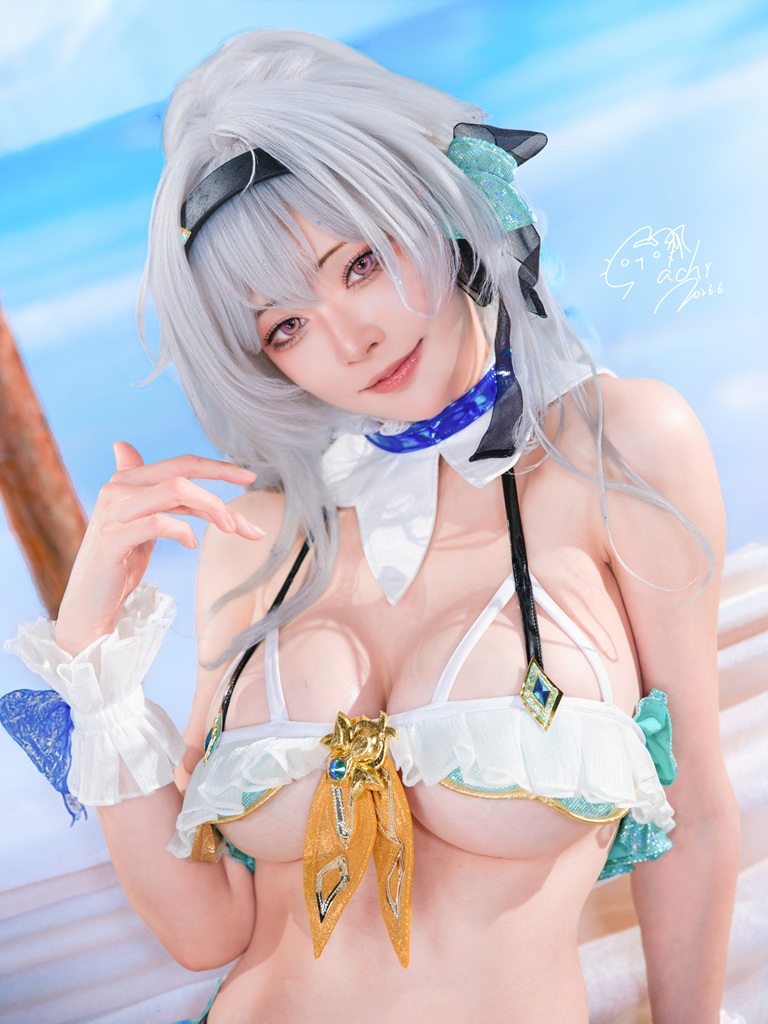Machi 馬吉 - Firefly Swimsuit (Honkai: Star Rail) - Mitaku photo 2-12