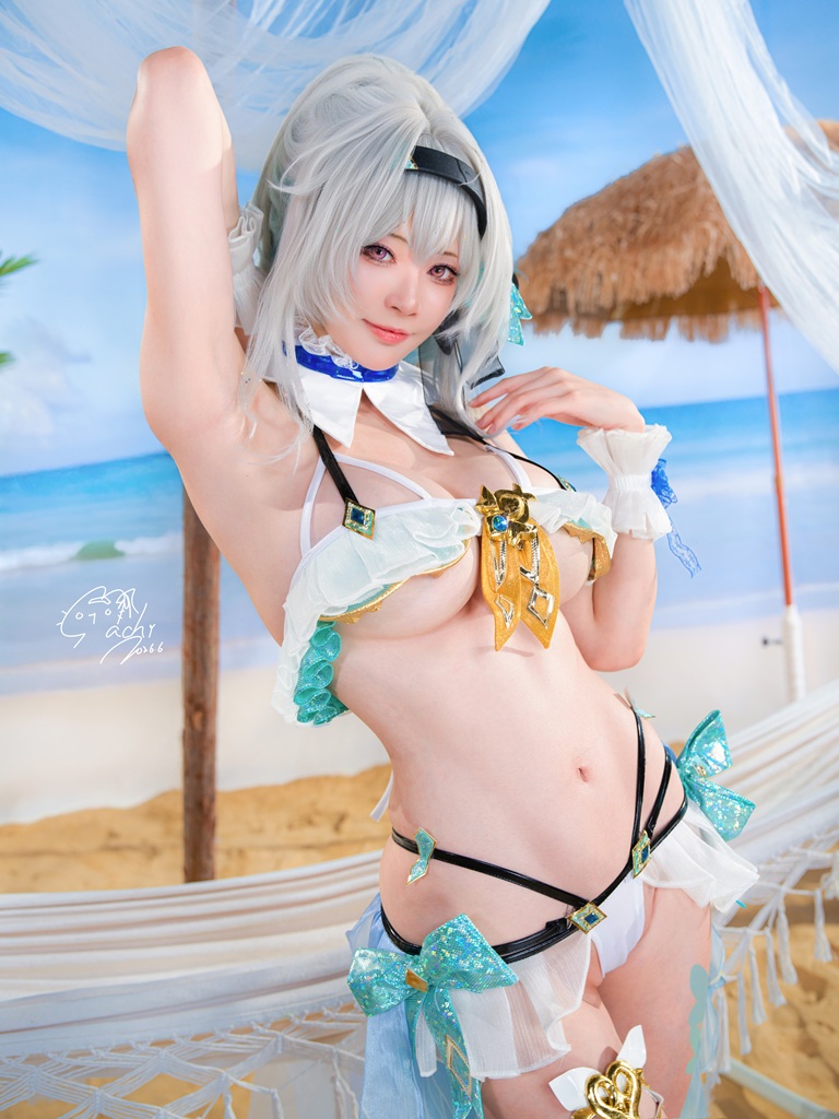 Machi 馬吉 - Firefly Swimsuit (Honkai: Star Rail) - Mitaku photo 1-4