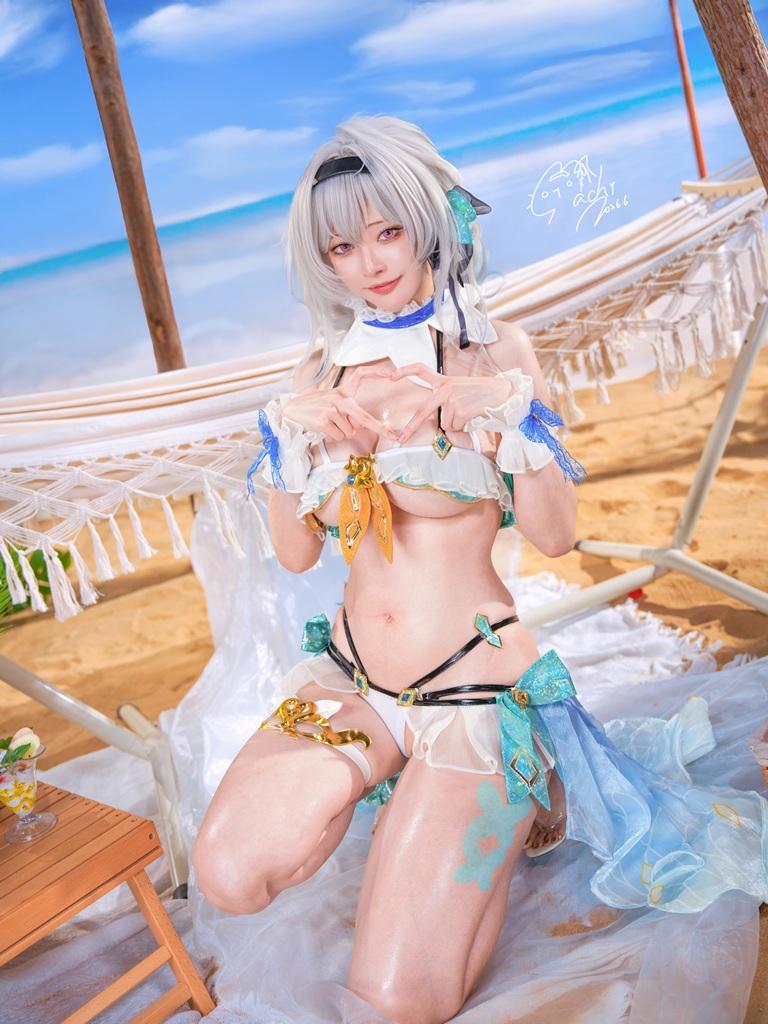 Machi 馬吉 - Firefly Swimsuit (Honkai: Star Rail) - Mitaku photo 1-7