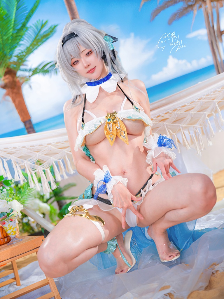 Machi 馬吉 - Firefly Swimsuit (Honkai: Star Rail) - Mitaku photo 1-8