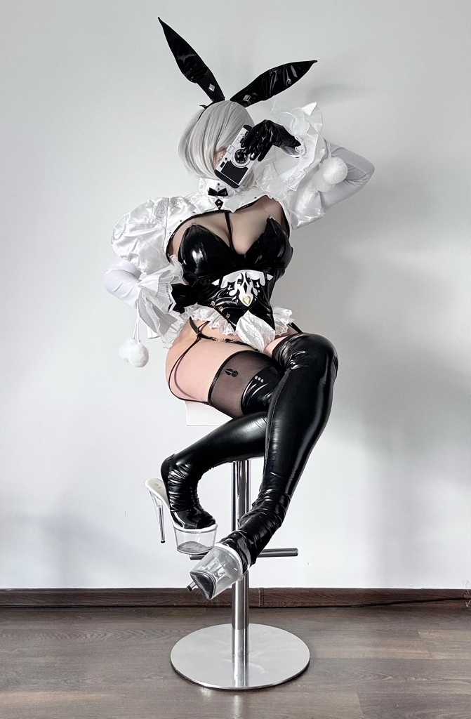 Qiandai 以宇 - 2B Bunny Girl - Mitaku photo 1-15