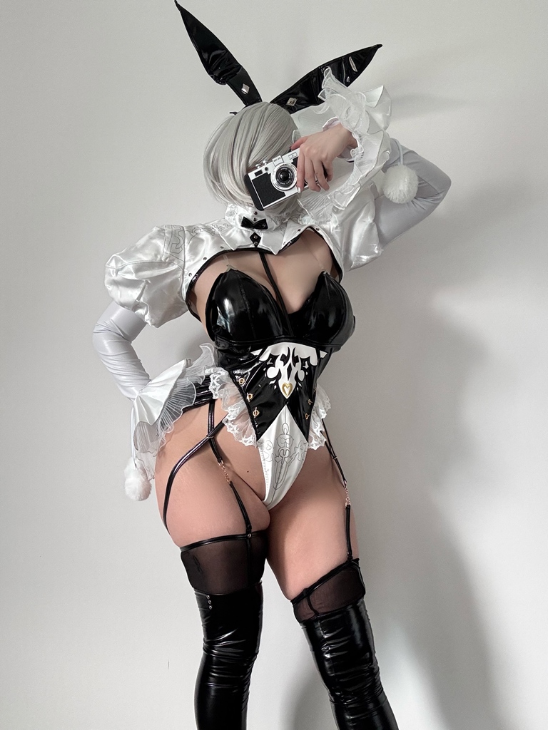 Qiandai 以宇 - 2B Bunny Girl - Mitaku photo 1-3