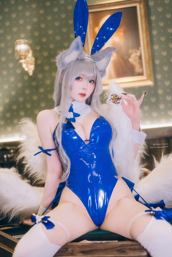Shimo - Shinano Bunny Suit (Azur Lane) - Mitaku photo 1-5