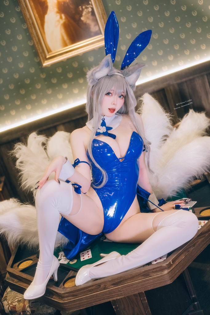 Shimo - Shinano Bunny Suit (Azur Lane) - Mitaku photo 1-8