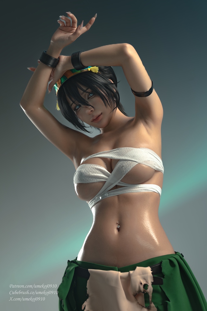 Umeko J - Toph Beifong Set 2 - Mitaku photo 1-5