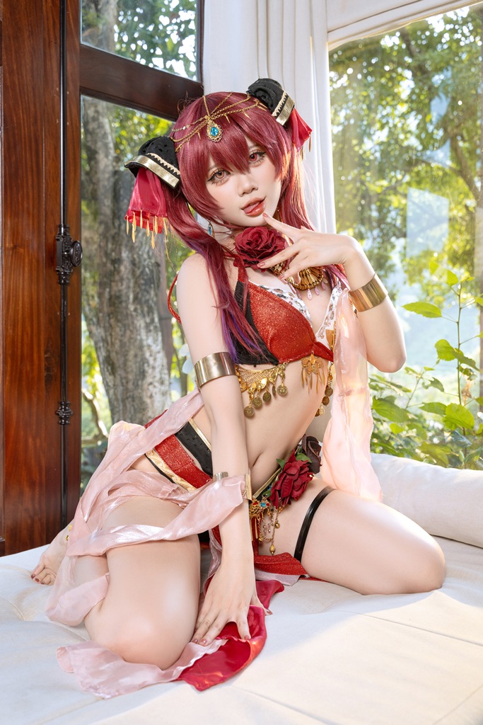PoppaChan - Houshou Marine Dancer - Mitaku photo 1-4
