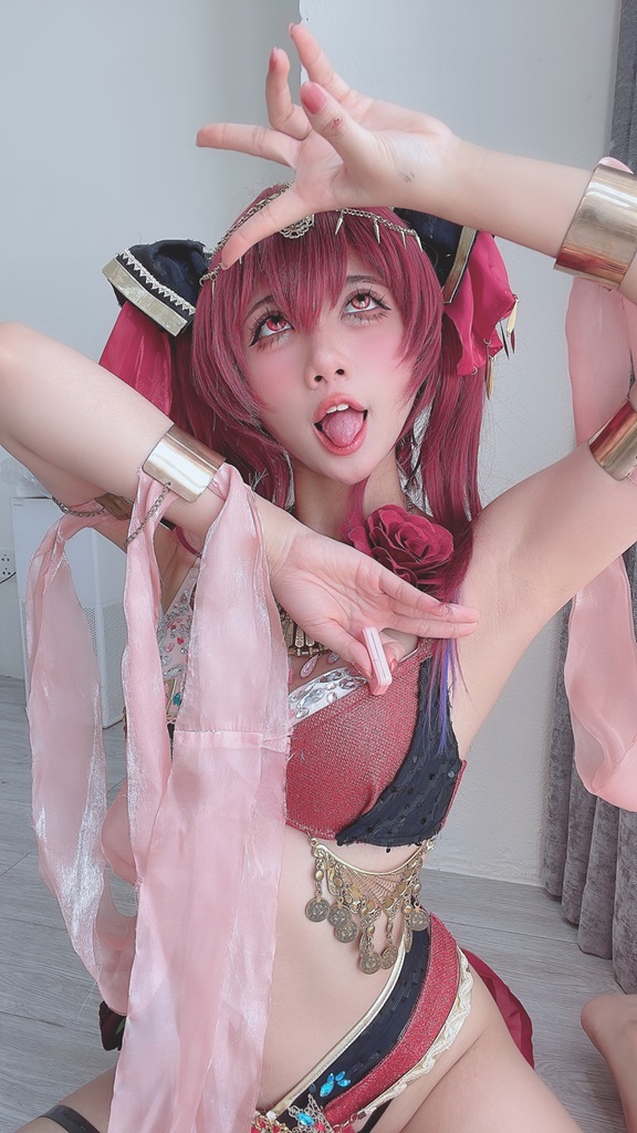 PoppaChan - Houshou Marine Dancer - Mitaku photo 3-15
