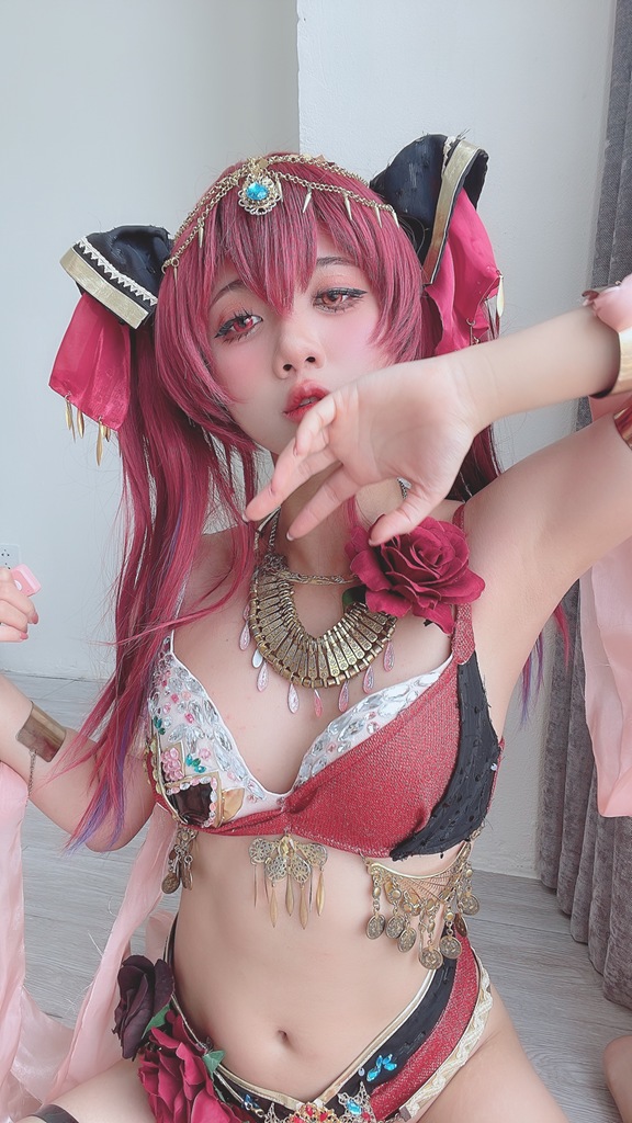 PoppaChan - Houshou Marine Dancer - Mitaku photo 4-1