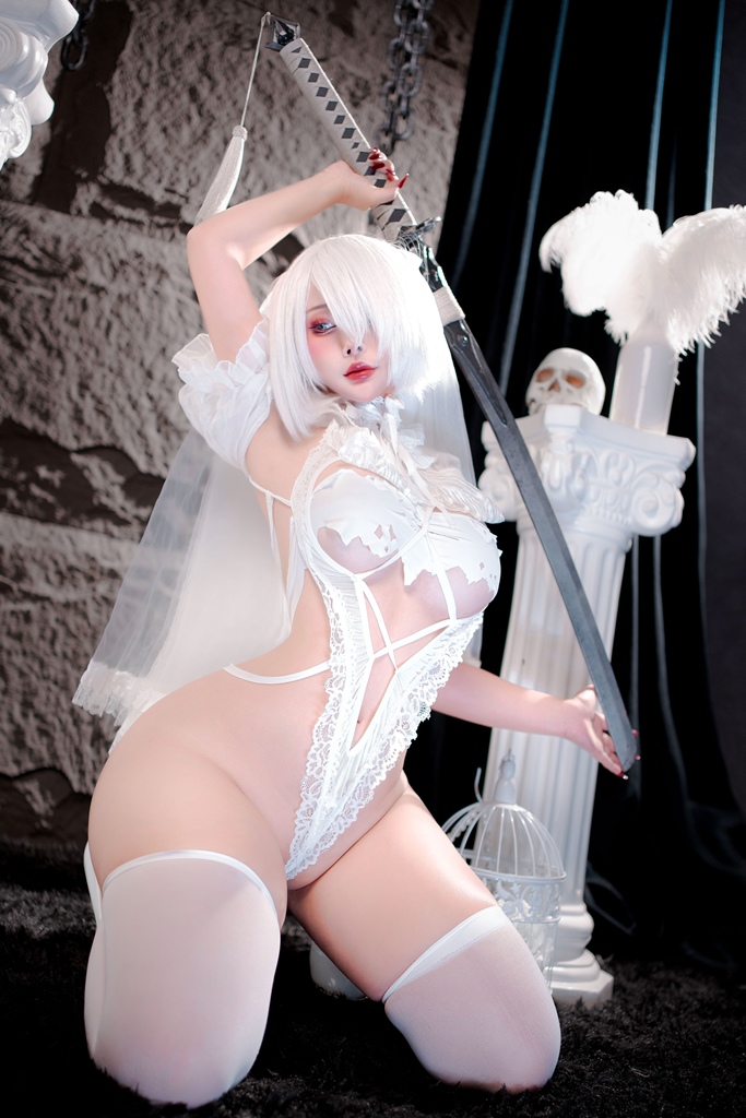 Sayo Momo - 2B Bride - Mitaku photo 1-3
