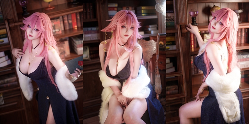 Takomayuyi 菌烨. Yae Miko Cocktail Dress Cover