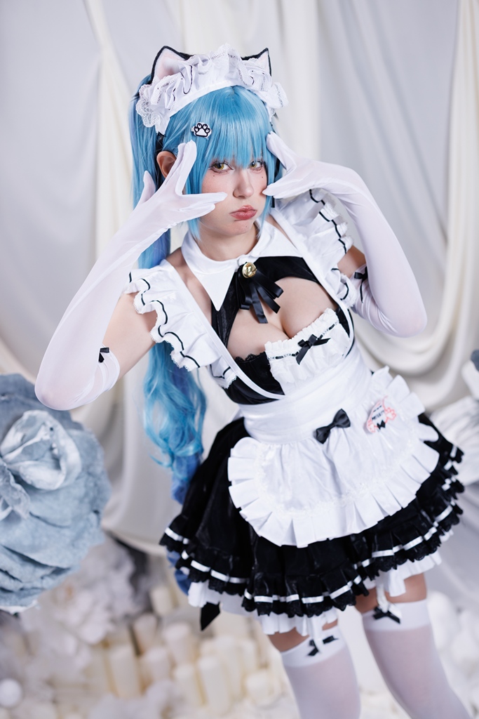 Jean WanWan - Privaty Unkind Maid (NIKKE) - Mitaku photo 1-6