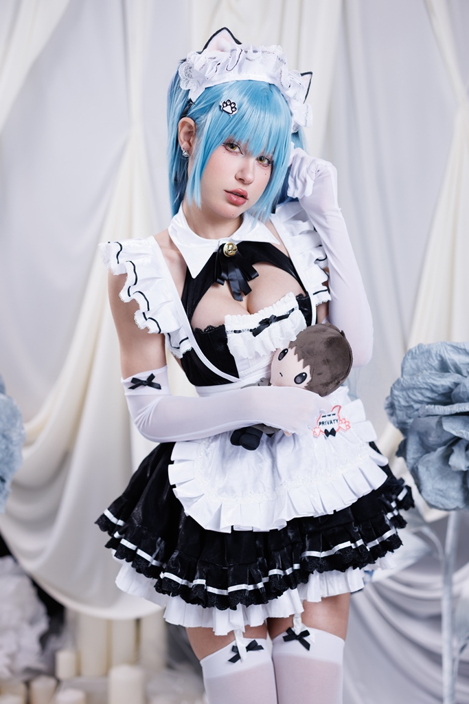 Jean WanWan - Privaty Unkind Maid (NIKKE) - Mitaku photo 1-8