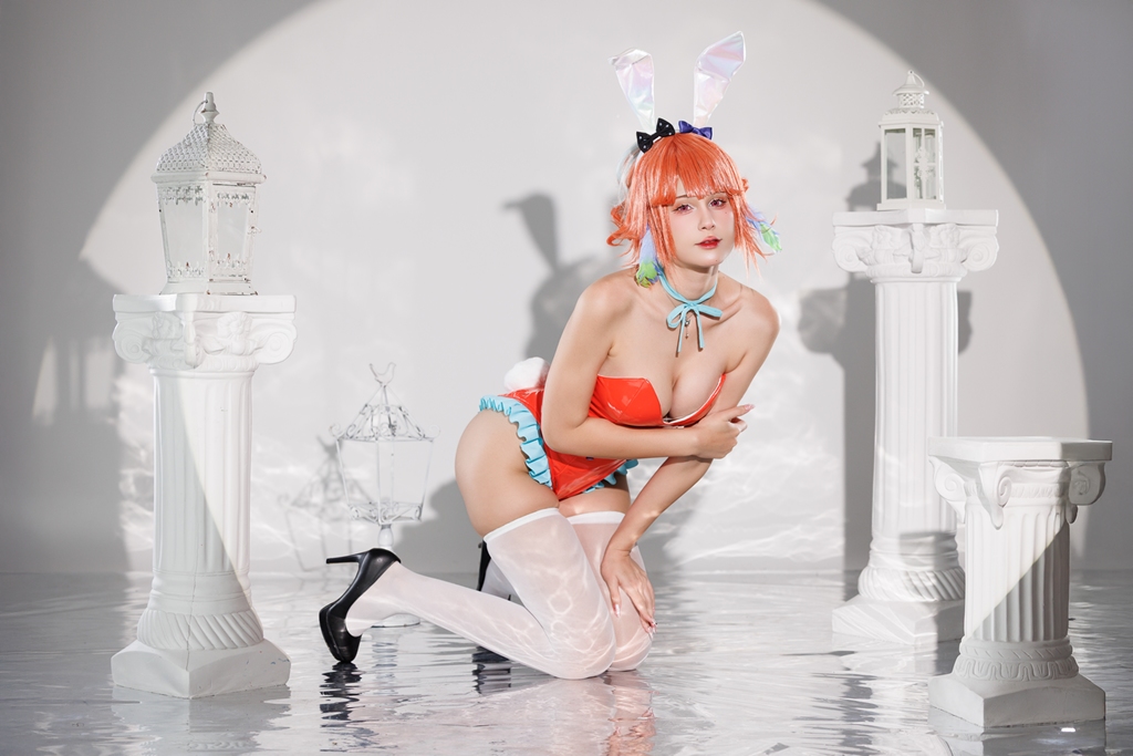 Jean WanWan - Takanashi Kiara Bunny Suit - Mitaku photo 2-2